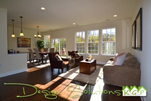 Living /Dining Room Staged