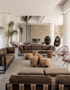 boheimian trend in decor for living