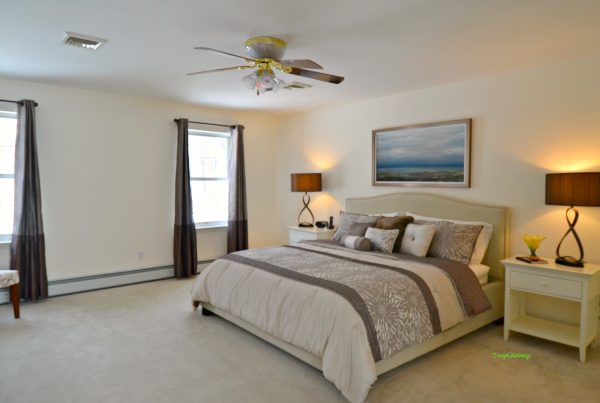 staged bedroom