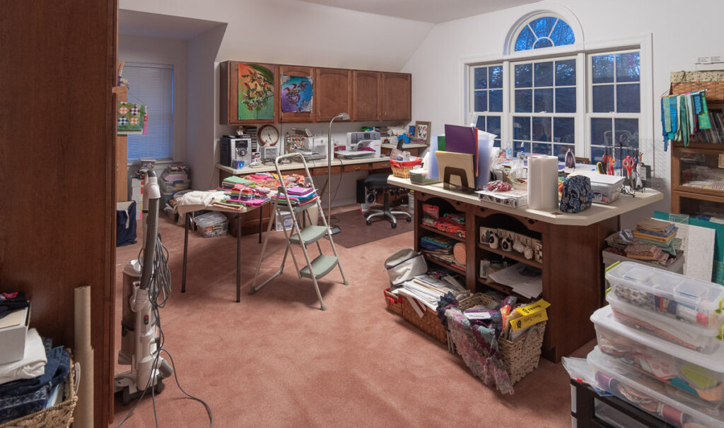 updating your home, organize and remove clutter